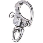 Wichard HR snap shackle - With swivel eye - Length: 120 mm