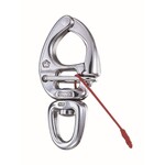Wichard HR quick release snap shackle - With swivel eye - Length: 90 mm