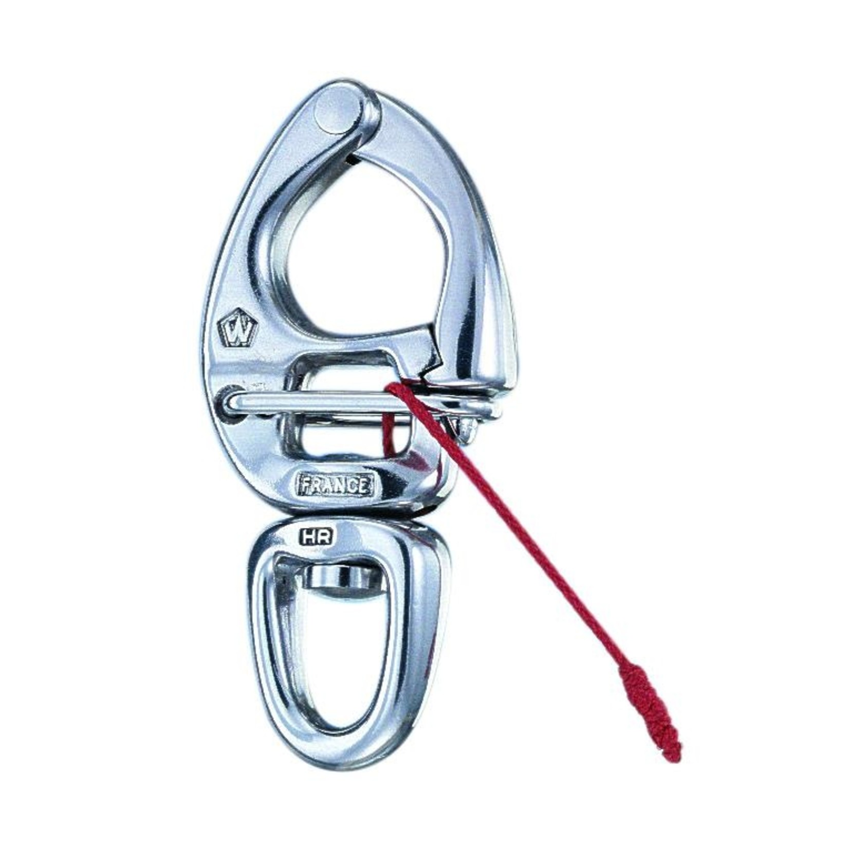 Wichard HR quick release snap shackle - With swivel eye - Length: 110 mm