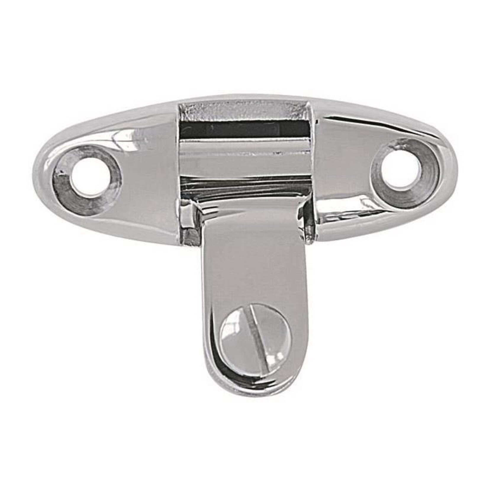 Universal sw deck hinge m/polish 70mm