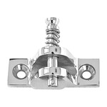 Deck hinge 90pin mirror polish 60x18mm