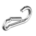 Snap hook stainless 8x80mm