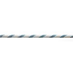 Marlow Marlowbraid  6mm. white/blue