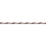 Marlow Marlowbraid  8mm. white/red