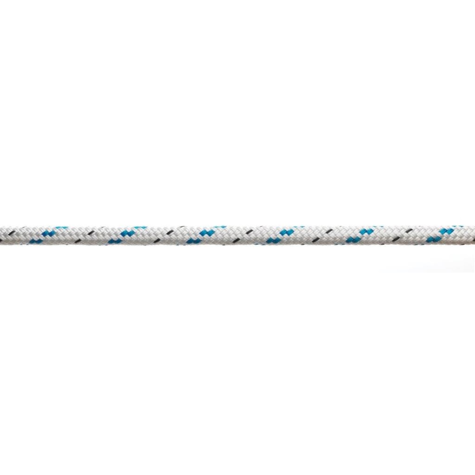 Marlow Doublebraid  6mm. white/blue