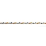 Marlow Doublebraid  8mm. white/yellow