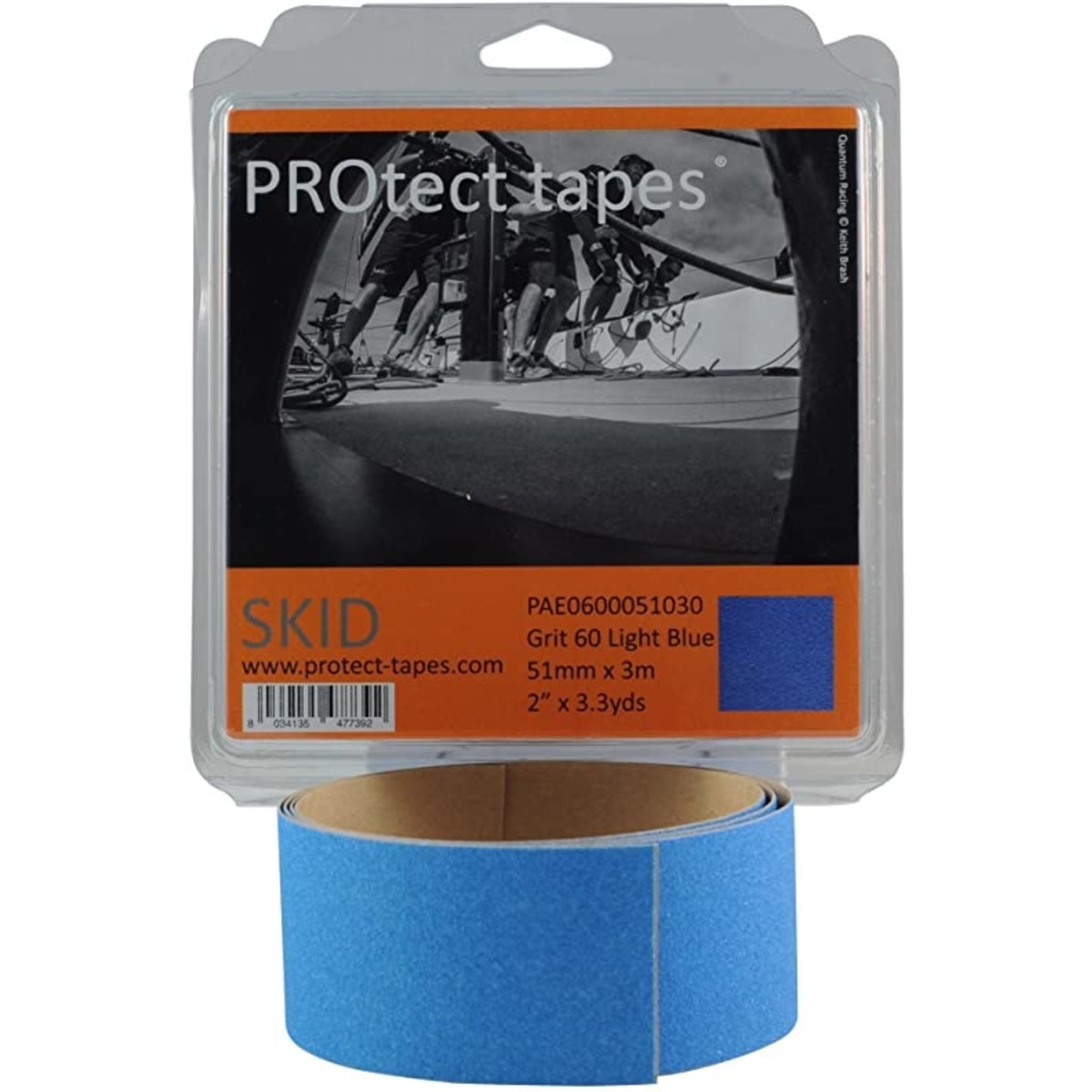 PROtect Tapes Skid 60 grit 51mm x 3m light blue