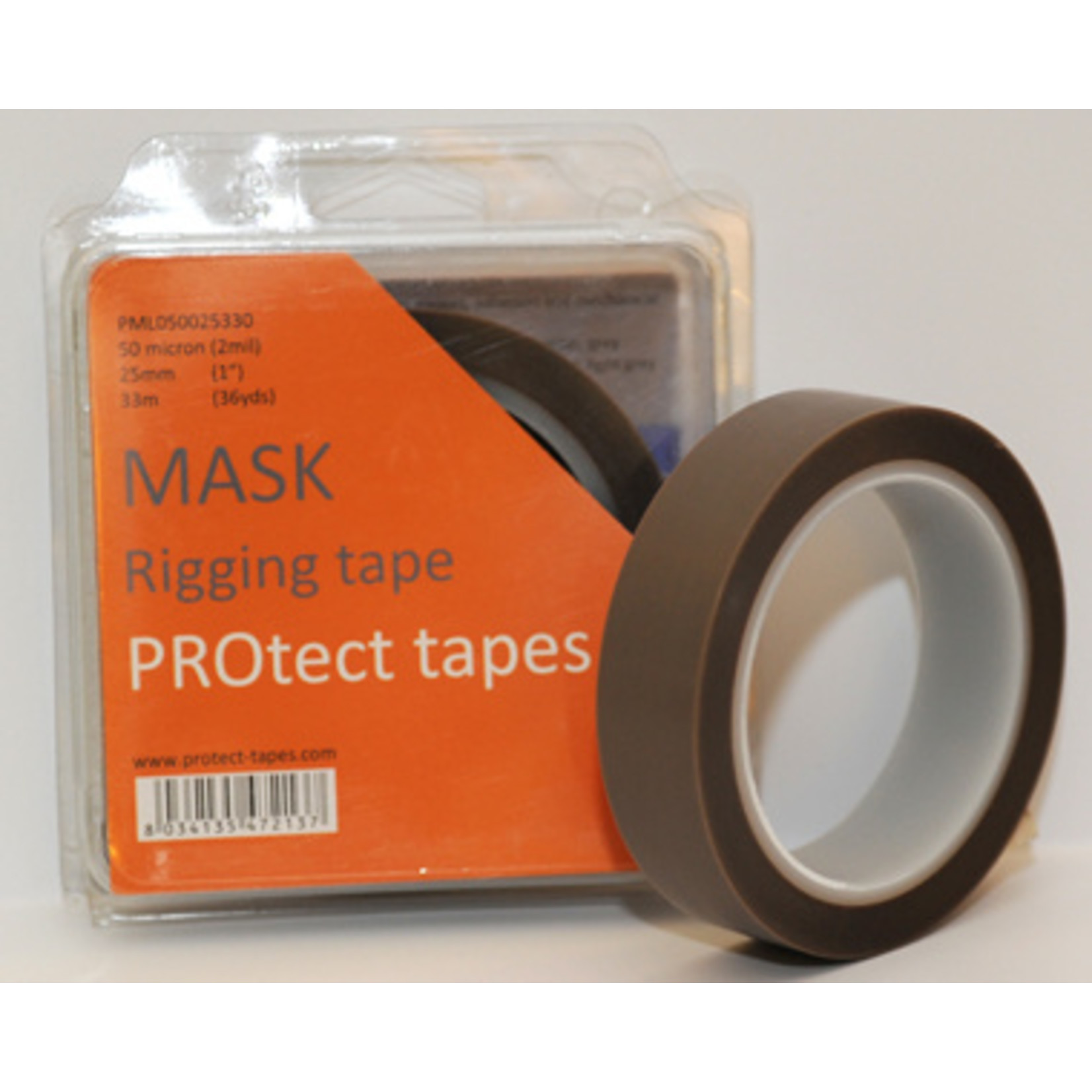 PROtect Tapes Mask 50mic. PTFE light grey 25mm x 33m