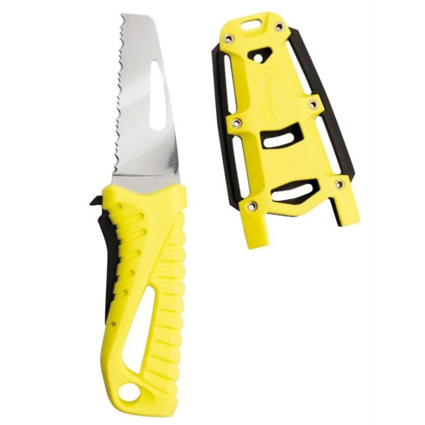 Wichard Offshore Rescue knife - Fixed blade - Fluo