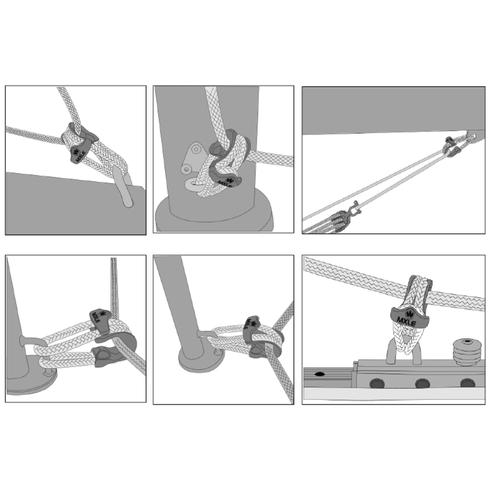 Wichard MXLEvo 12 - Soft block - Rope size 12 mm