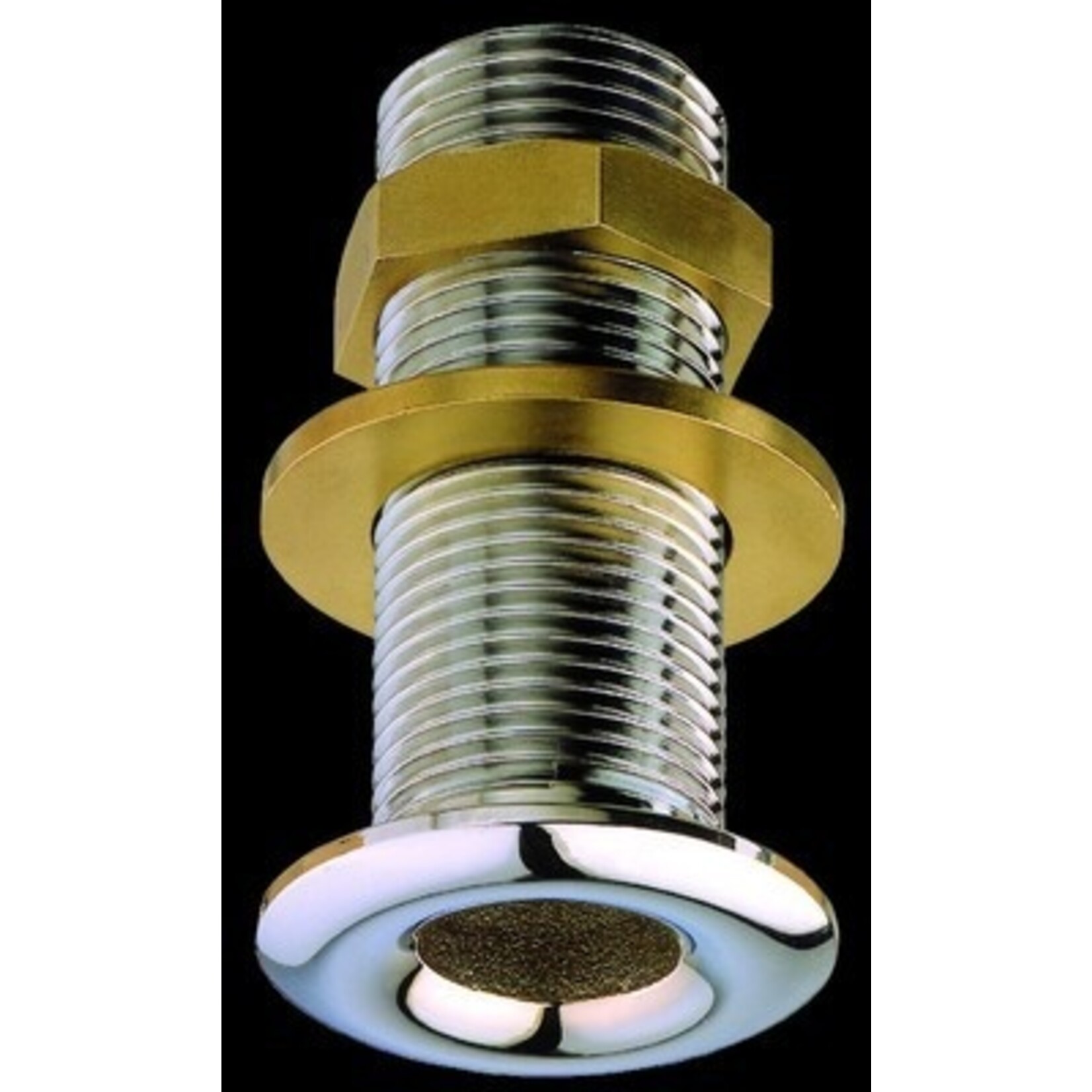 Plastimo Chr.brass threaded fitting - dia 19mm