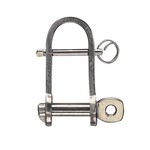 Plastimo Flat shackle + pin s/s-dia 6mm