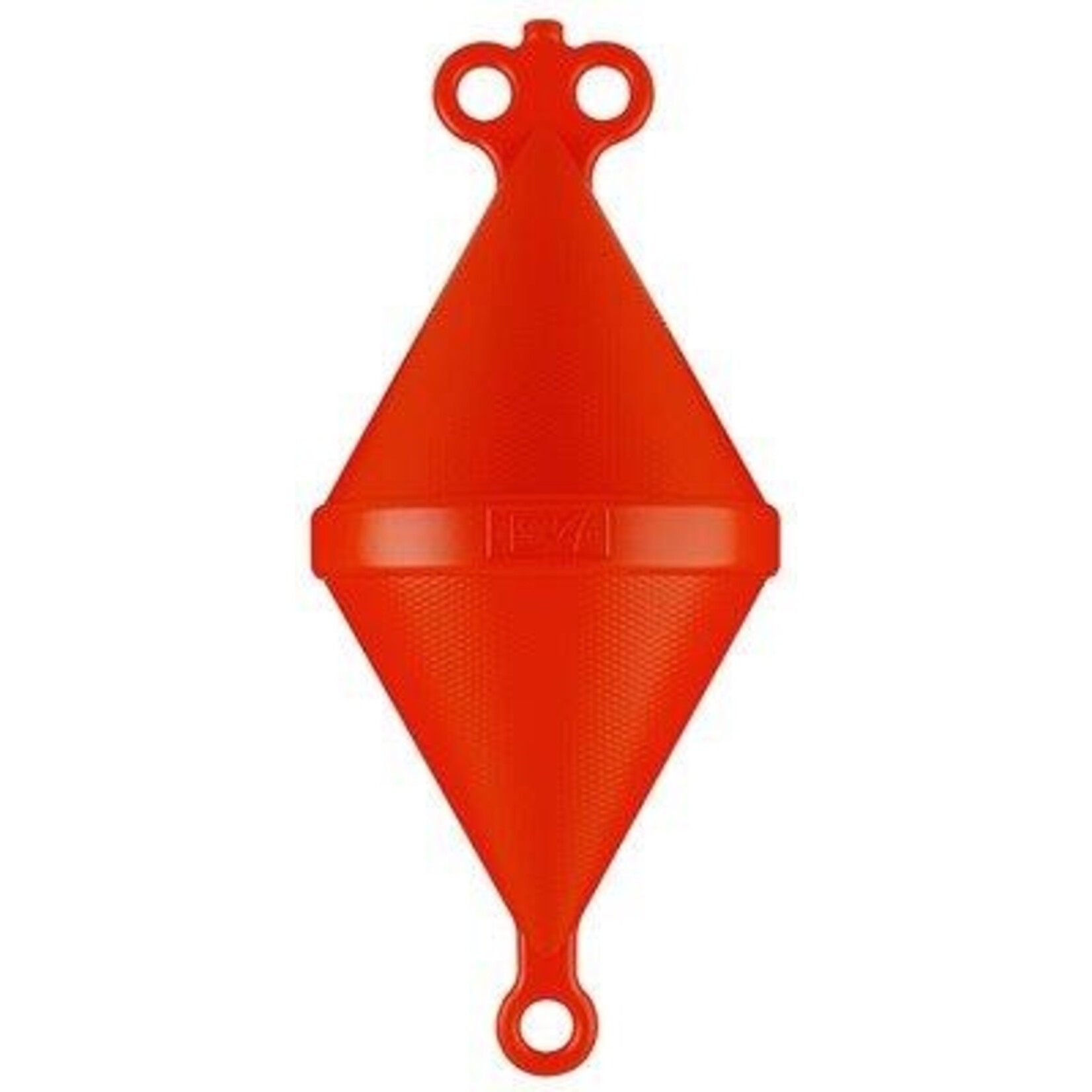 Plastimo Mooring buoy+eyelets-orange d22cm