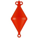 Plastimo Mooring buoy+eyelets-orange d32cm