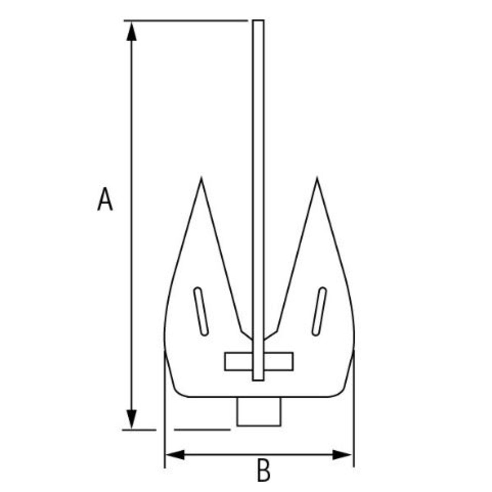 Plastimo Britany anchor 12kg