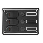 Plastimo Switch panel waterproof 3 gang