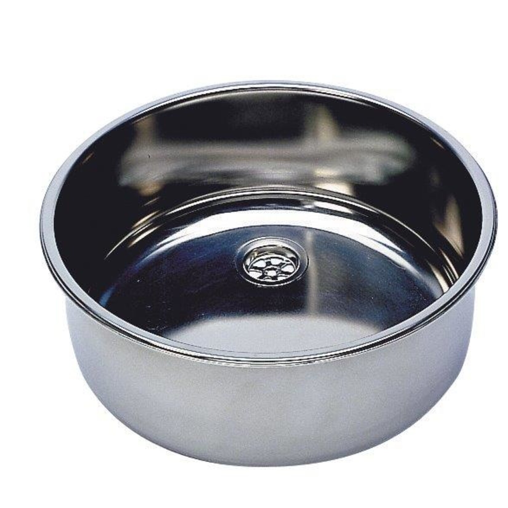 Plastimo Round st. steel sink dia 360x150mm