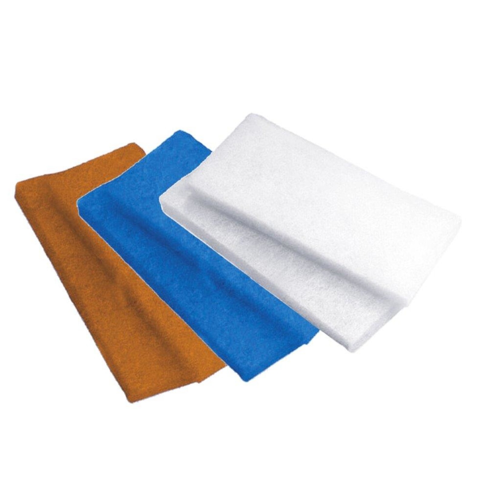 Scrub pad brown coarse (x2)