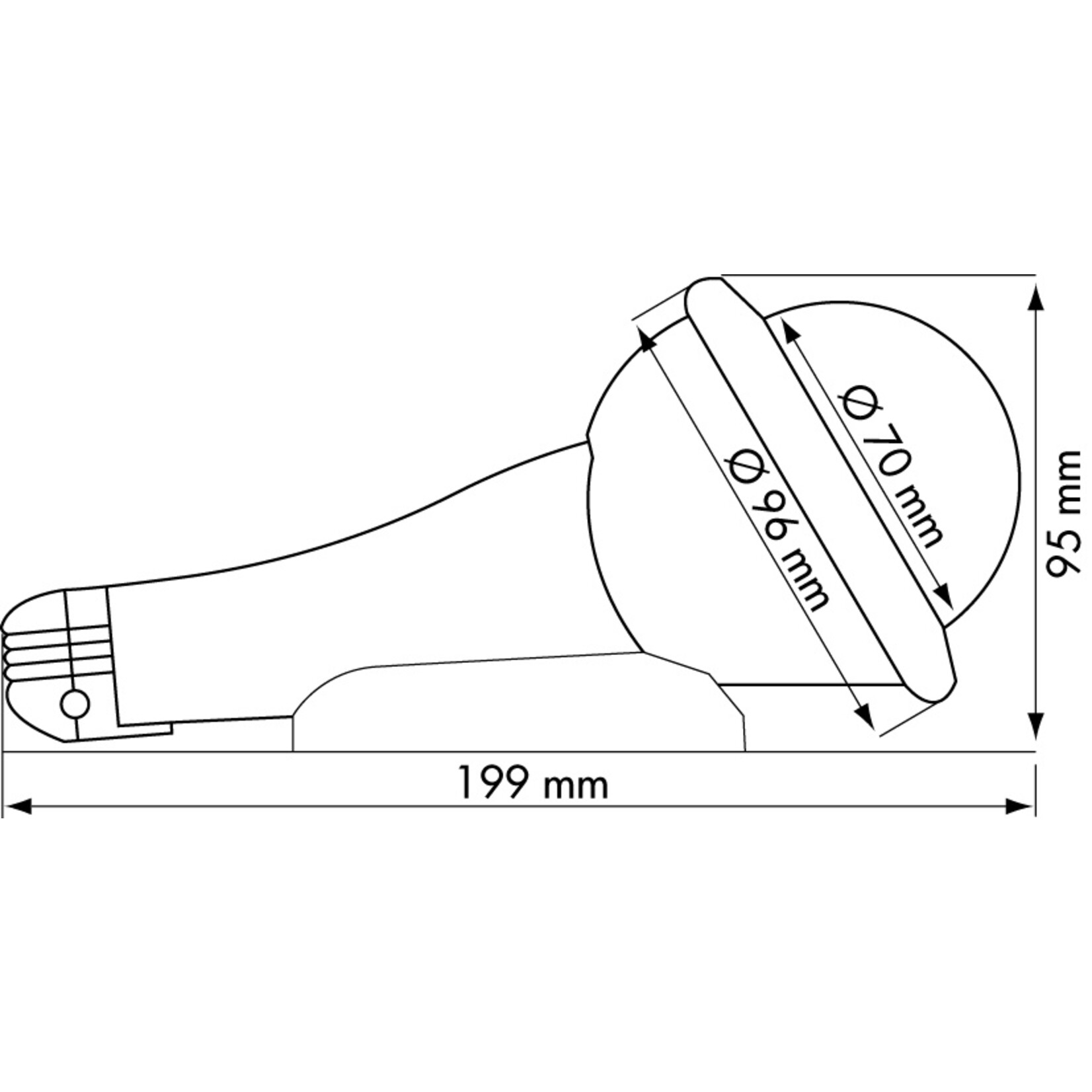 Plastimo Iris 100 bracket