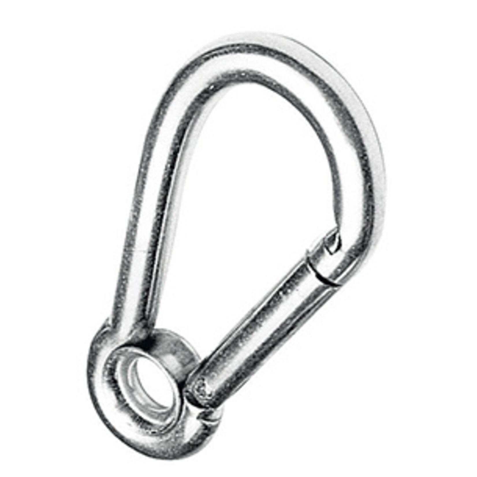 Plastimo Carbine hook s/s 10mm with captive eye