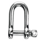 Plastimo Shackle shape stainless steel 5mm