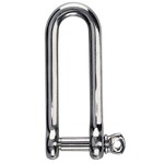 Plastimo Shackle long stainless steel 8mm