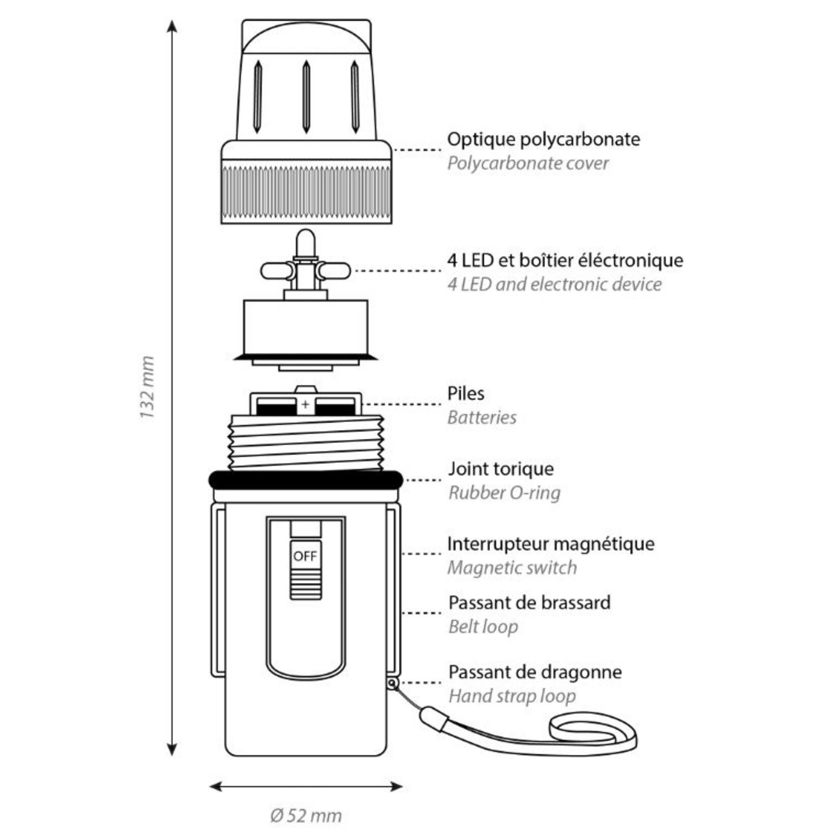 Plastimo Safety flash light