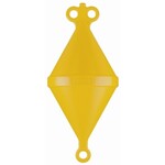 Plastimo Mooring buoy+eyelets-yellow d50 cm