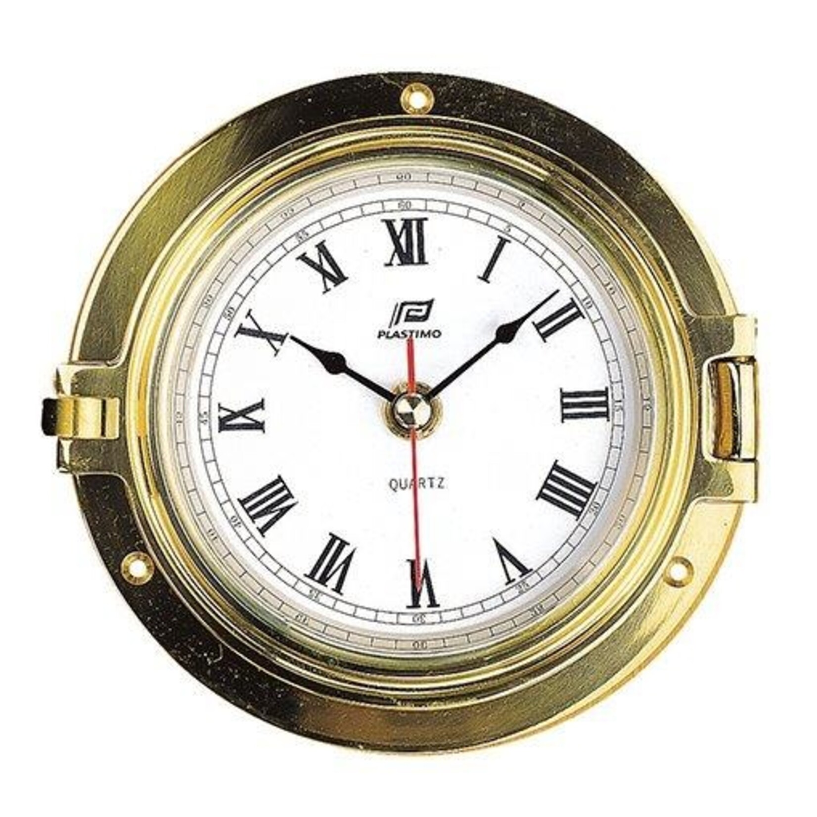 Plastimo Clock 4.5 solid brass