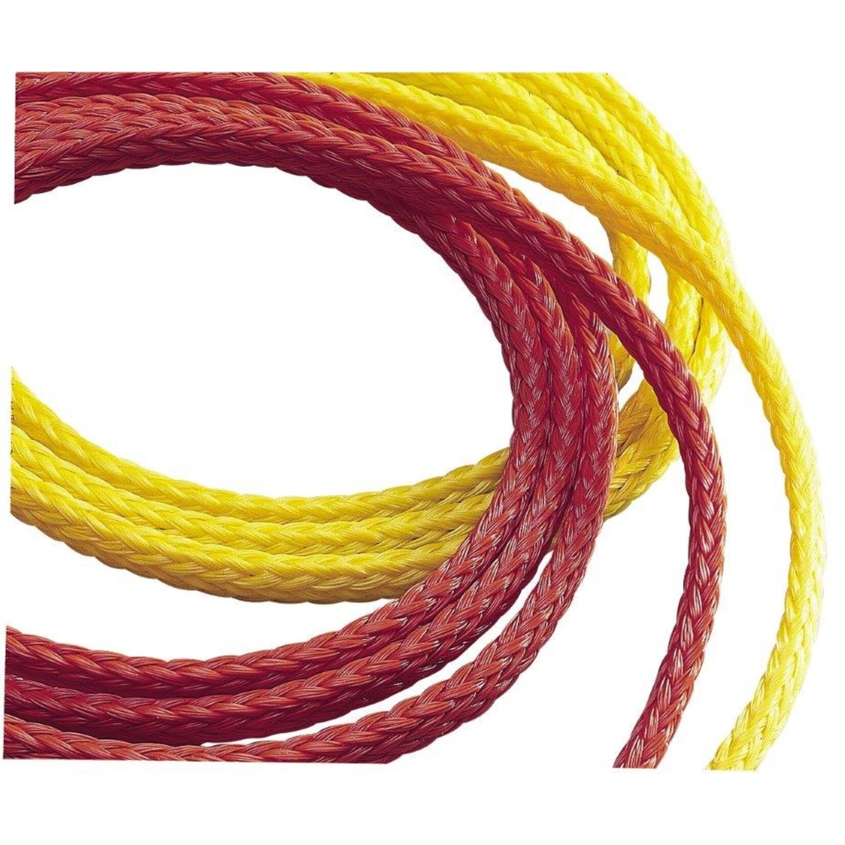 Plastimo Rope braided polyethylene yellow dia 7mm