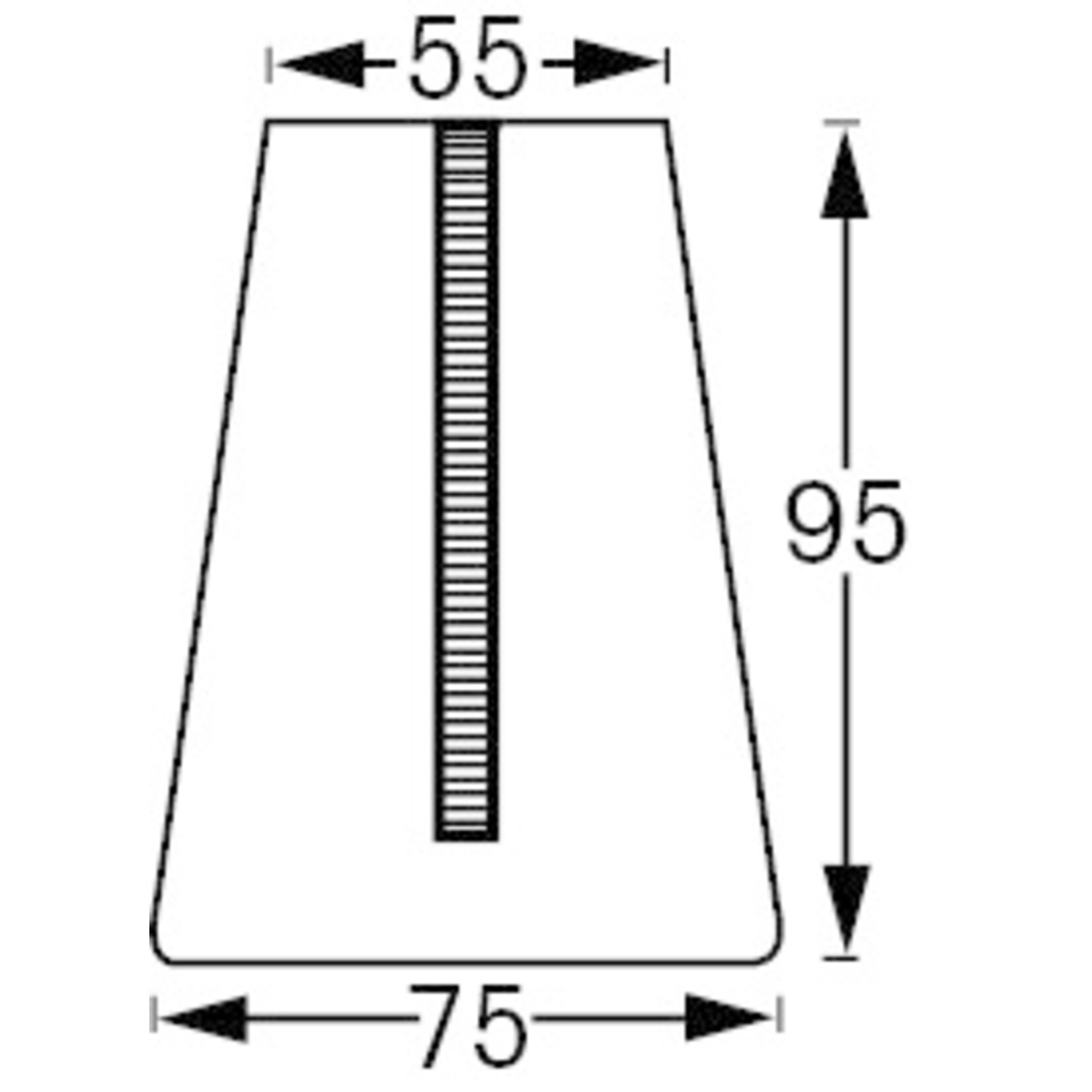 Plastimo Anode zc hanging 3kg