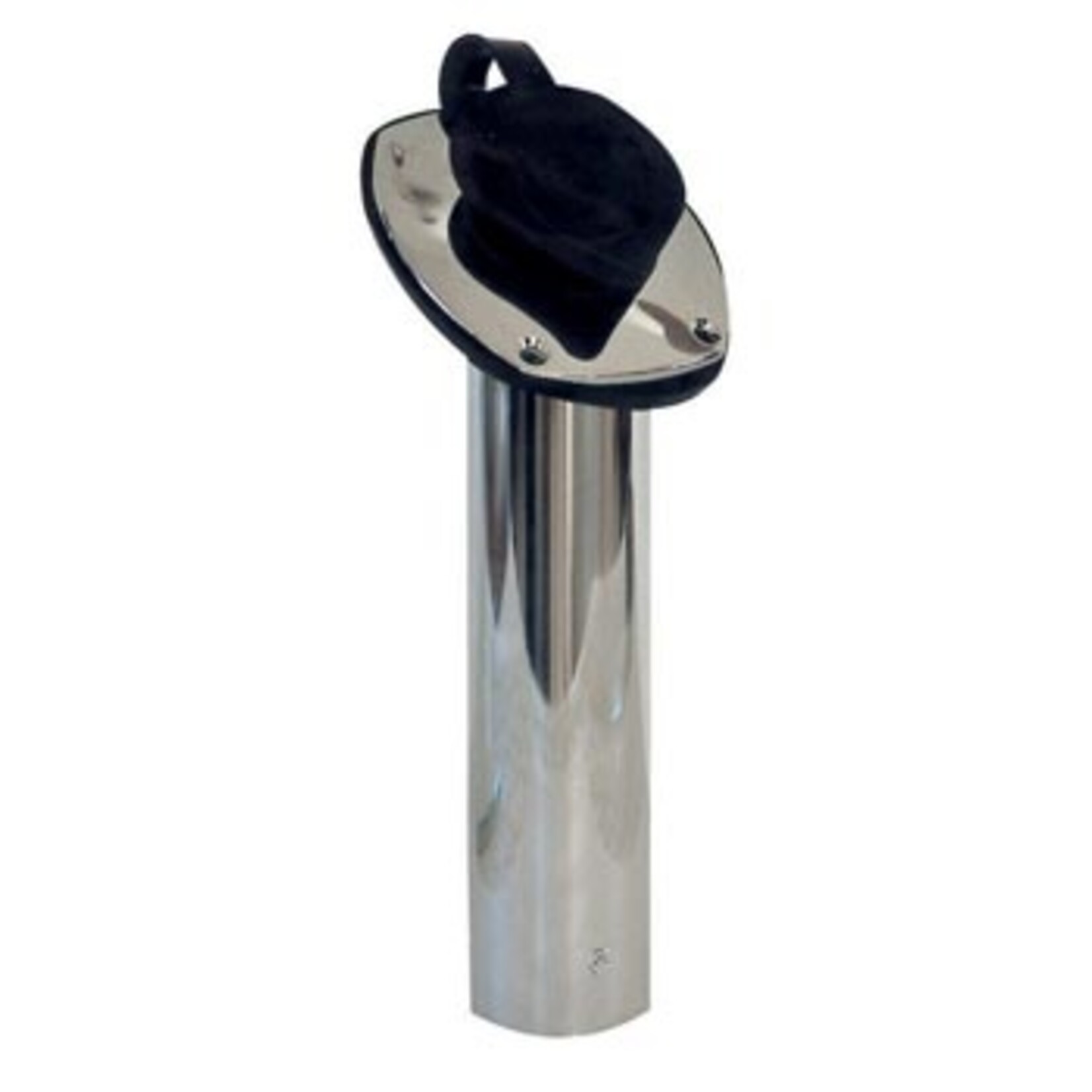 Plastimo Rodholder chr angled flush mount c/w cap