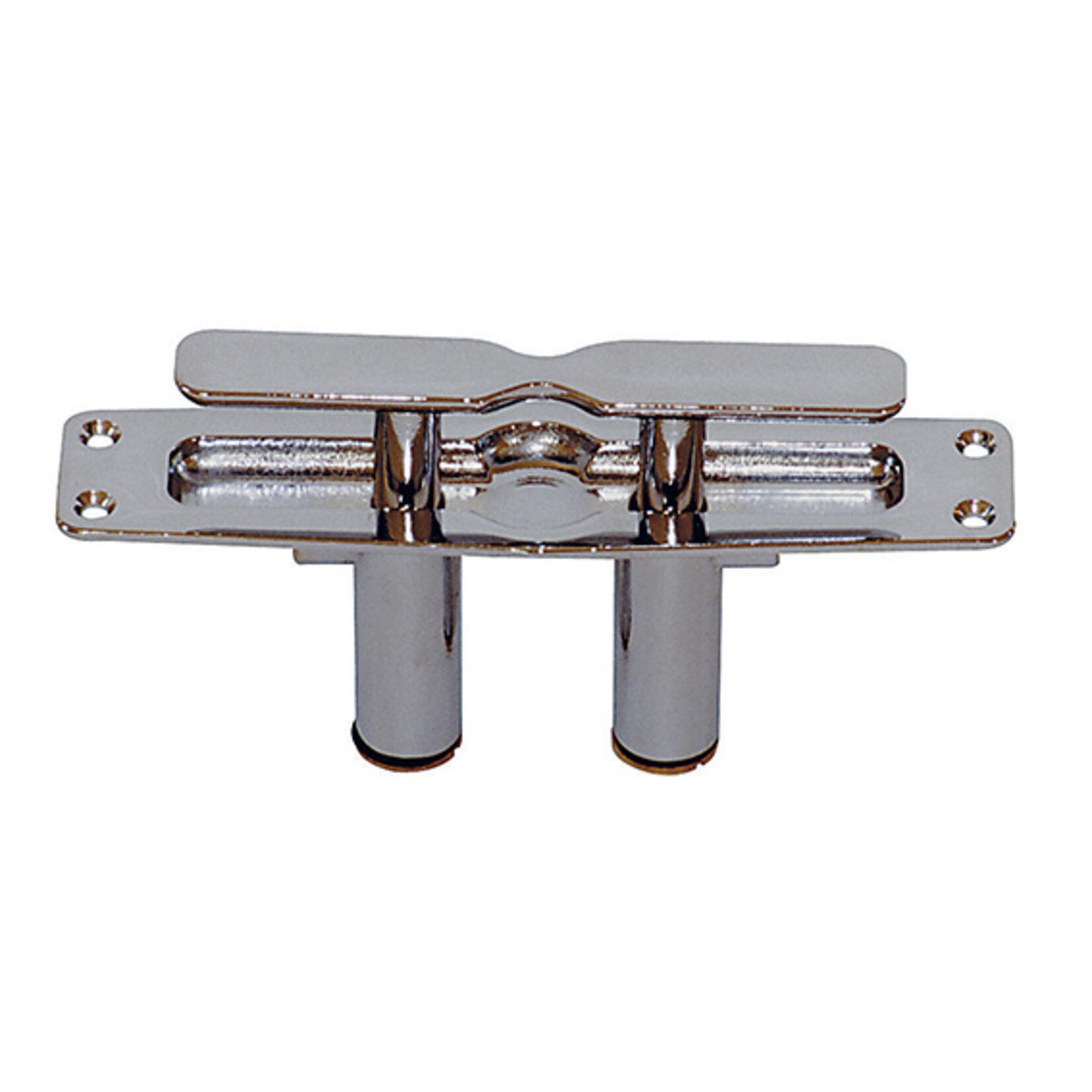 Plastimo Fittable chrome brass cleat 103x32mm