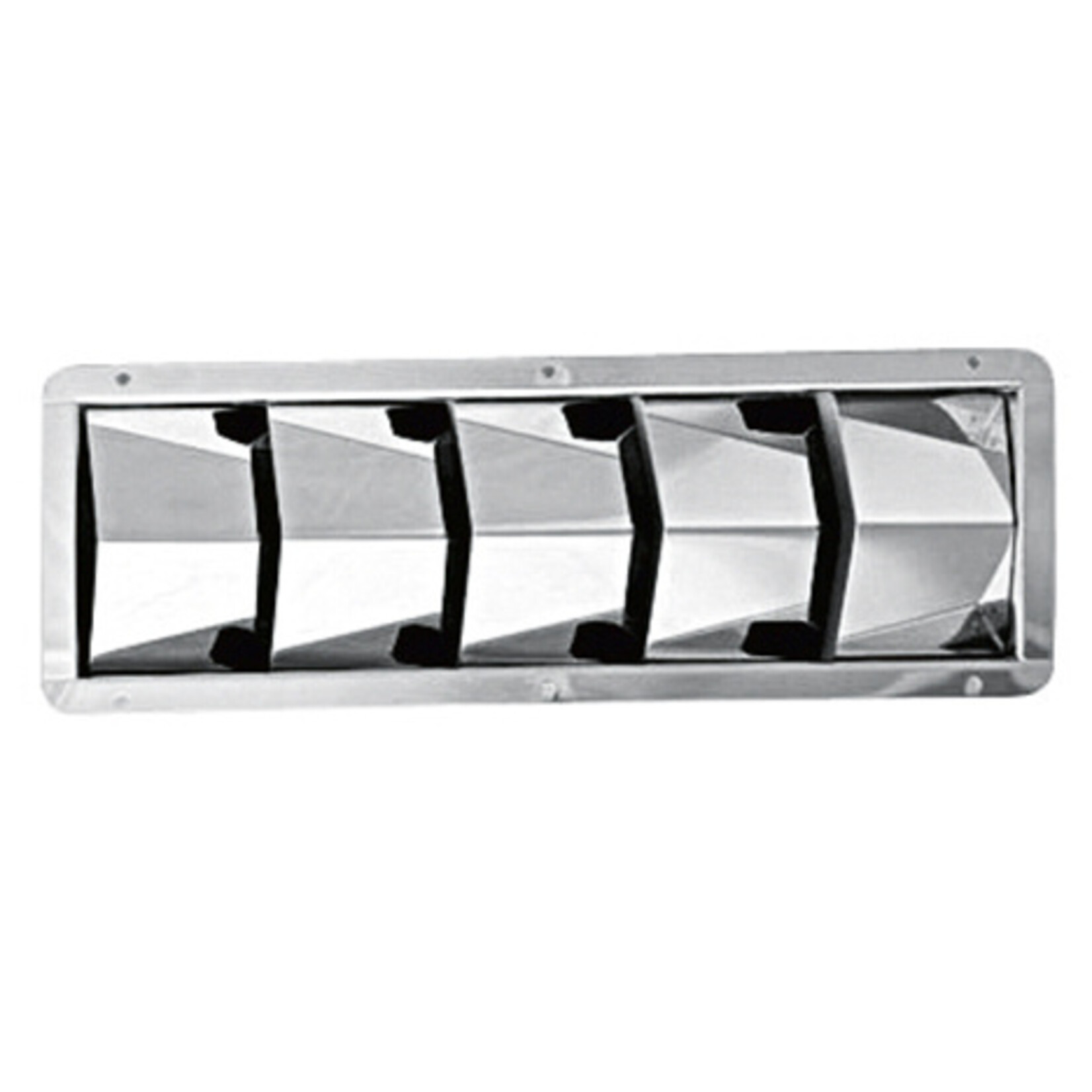 Plastimo Louver rectangular st/steel 5 shutters