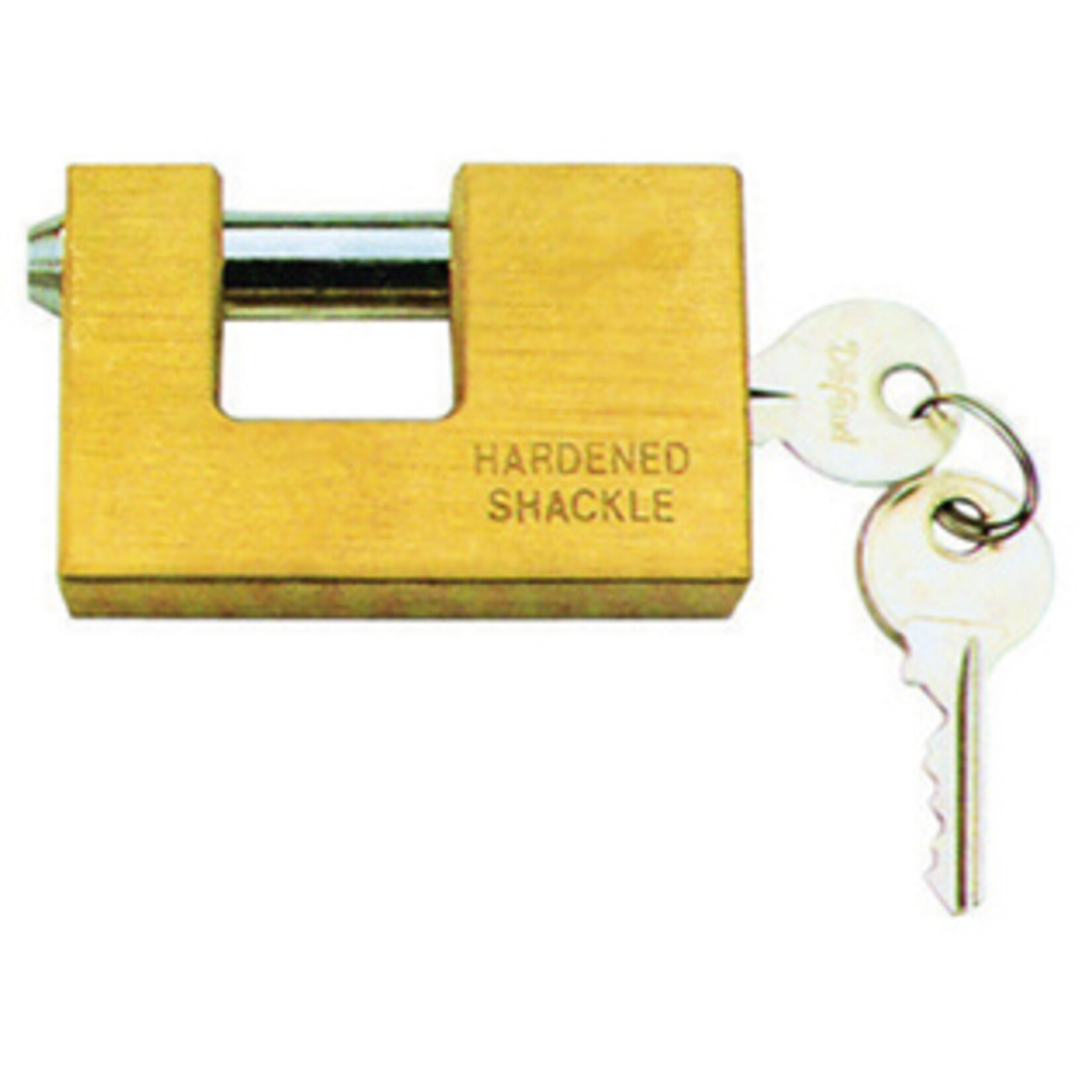 Plastimo Brass padlock for towline 95 mm
