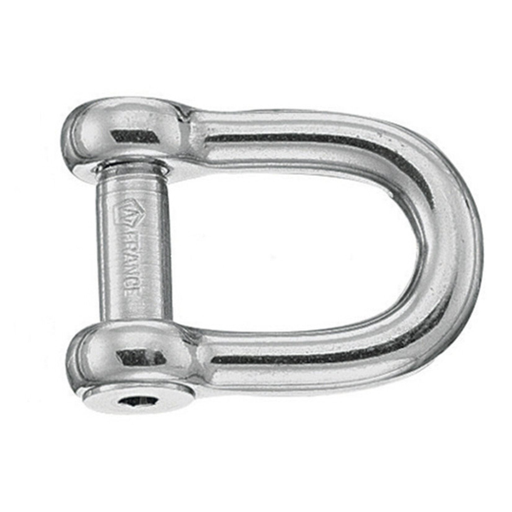 Plastimo St.s bow shackle hex axis d.12 mm