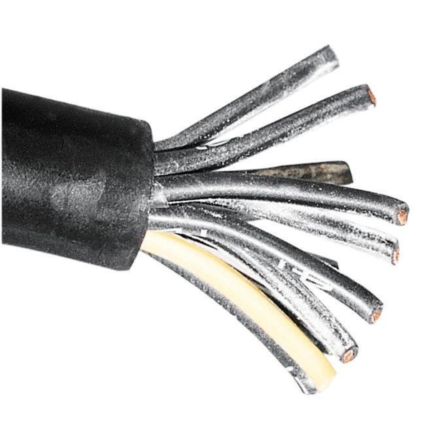 Plastimo Cable 2x6mm2 grey multi gb 323 25m