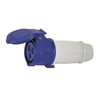 Plastimo Connector 32a 2+t blue 220v ip44