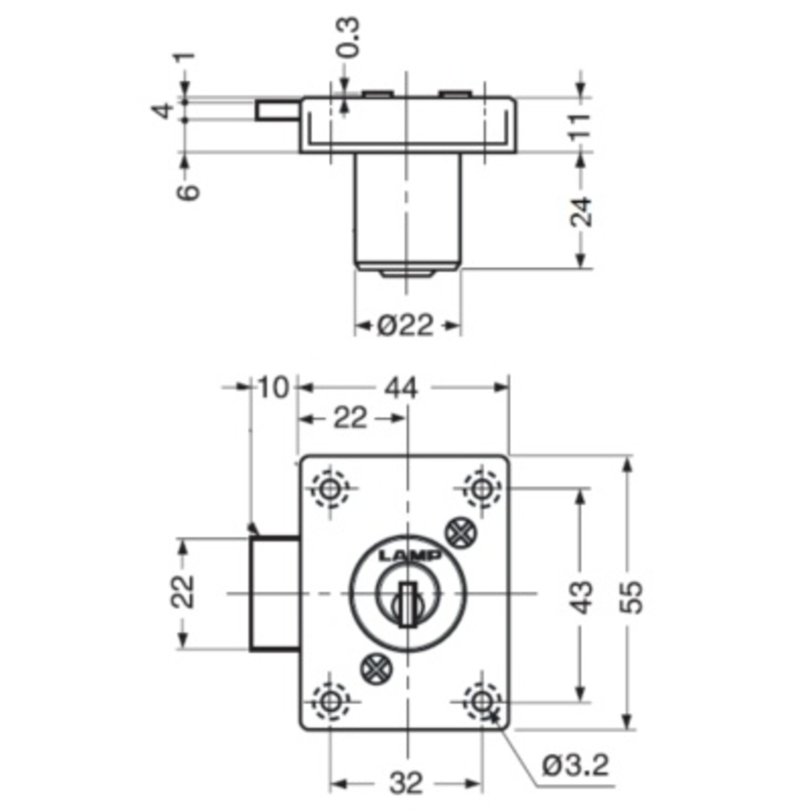 Plastimo Deadlocks 3 keys revers.