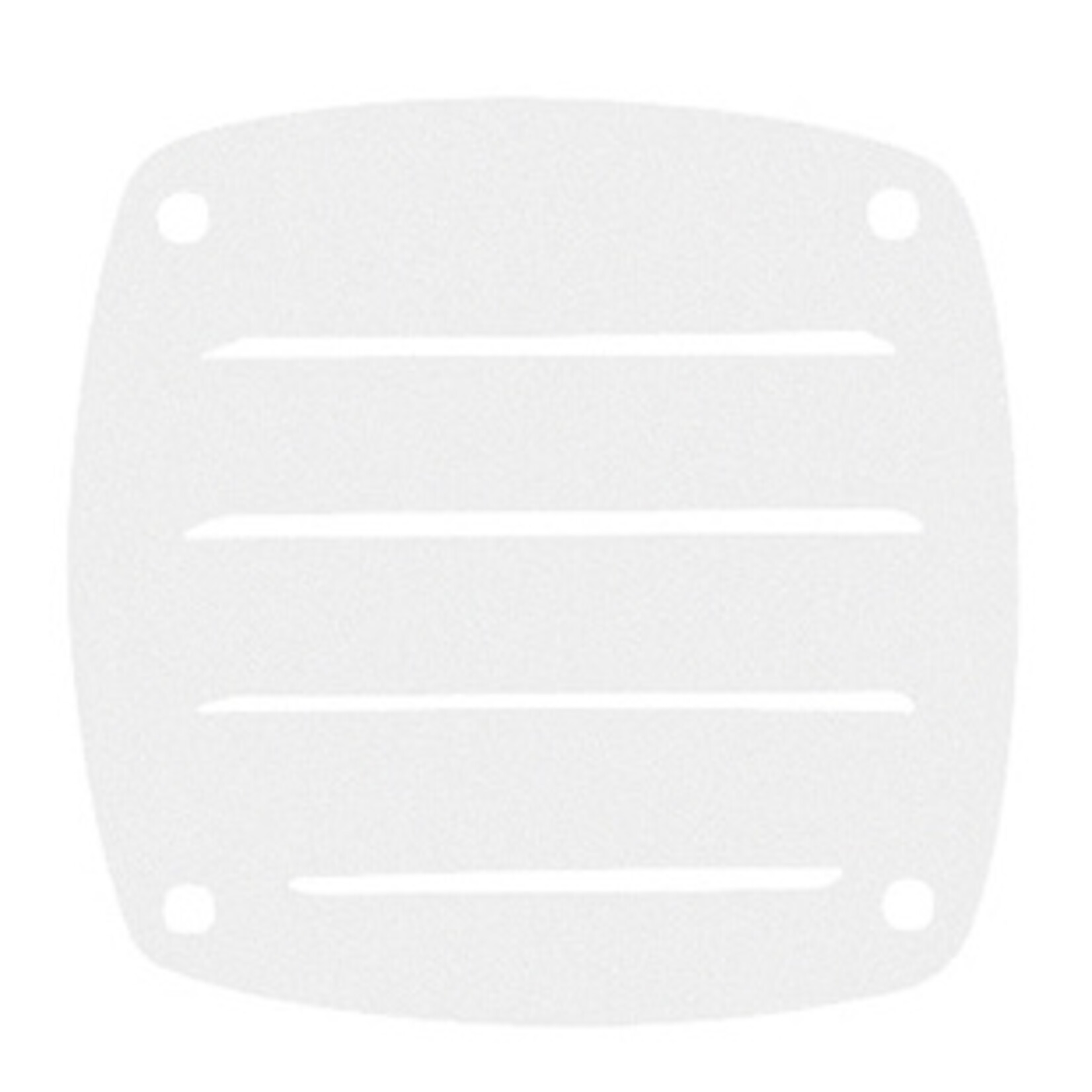 Plastimo Ventilation grille nylon white 84x84