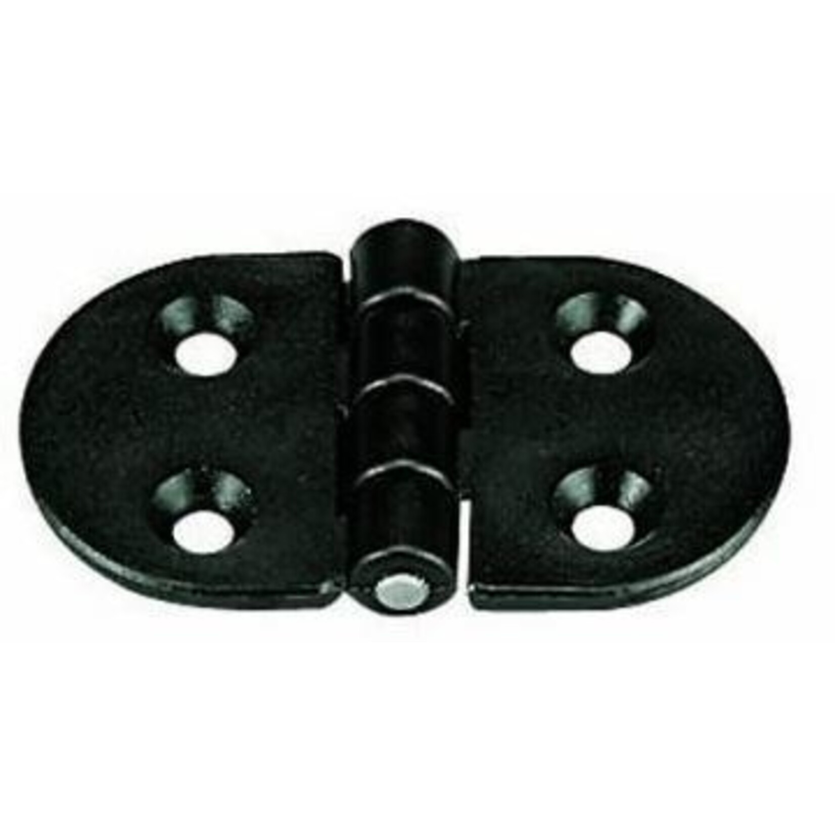 Plastimo Hinge oval polyam 70x40mm black