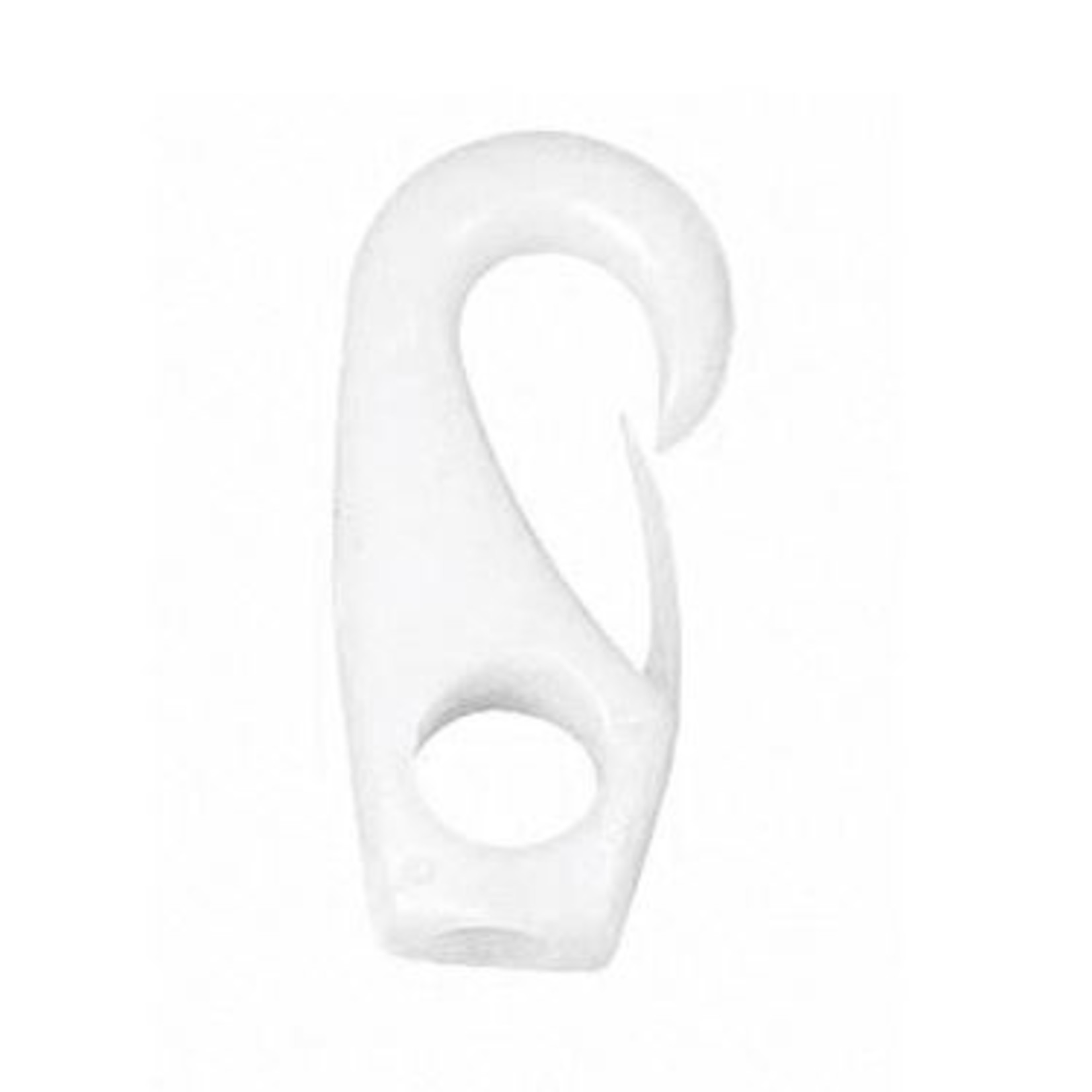 Plastimo Carbine hook with eye d6mm polyam.white