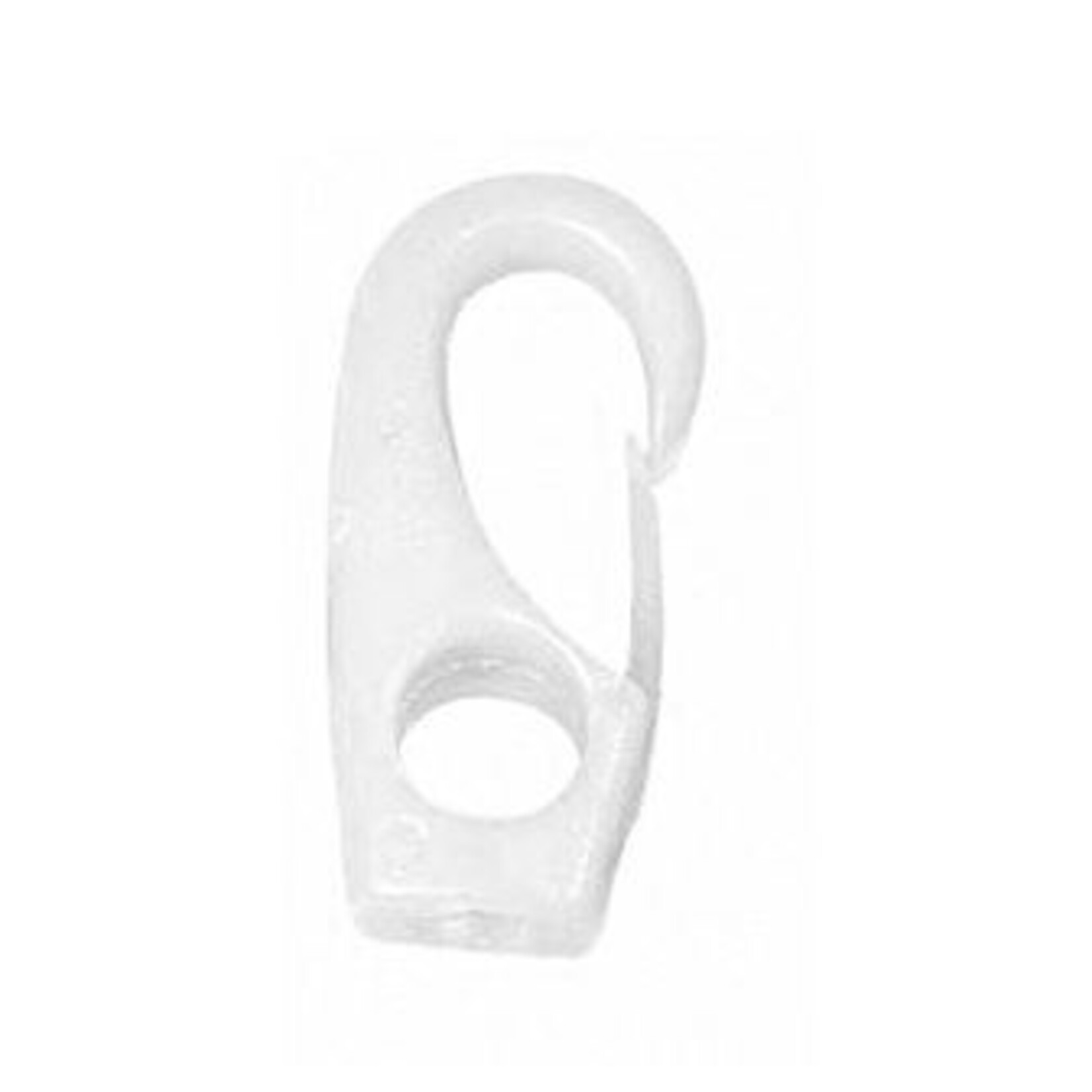 Plastimo Carbine hook with eye d8mm polyam. white