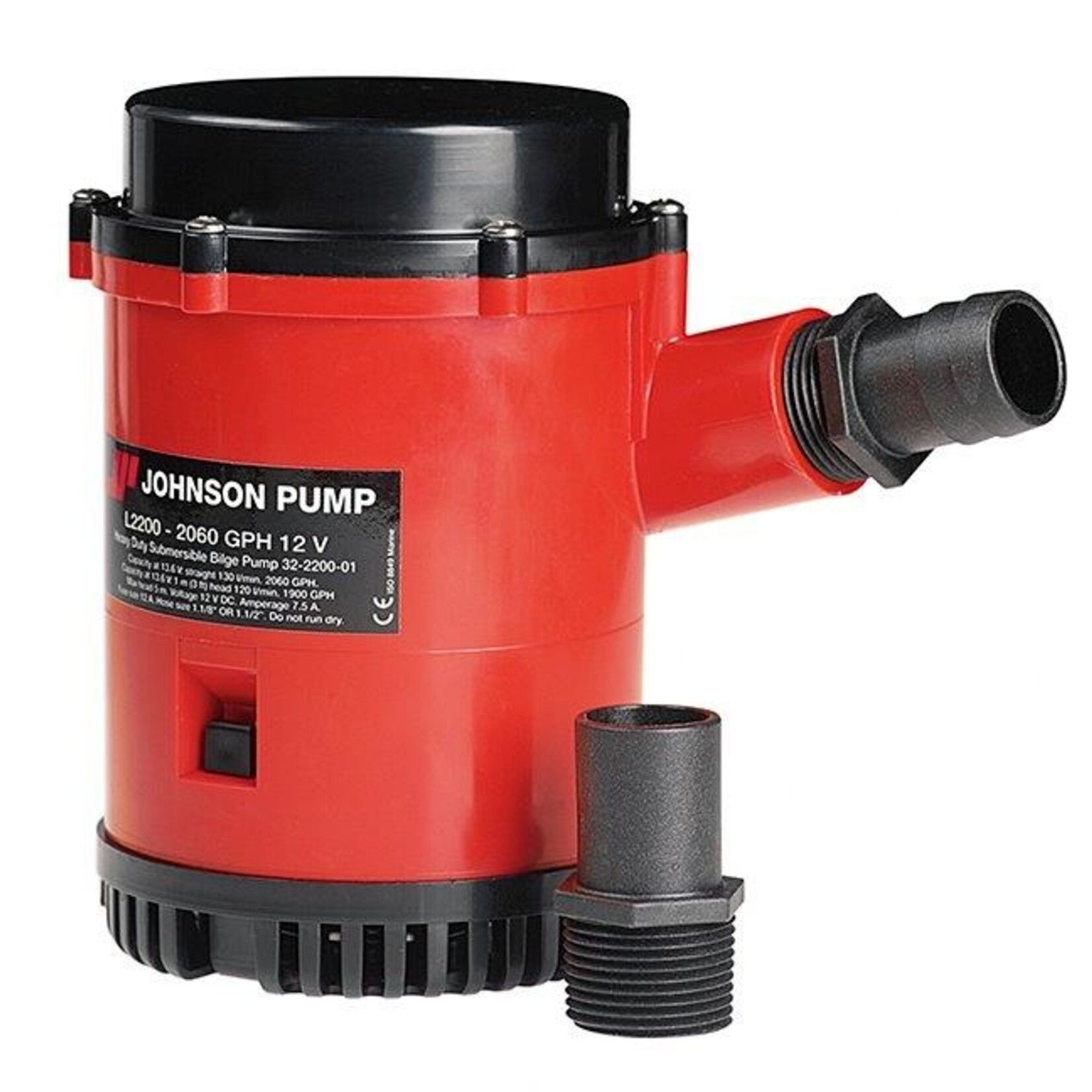 Plastimo Pump  submerged 12v 120l/mn l2200