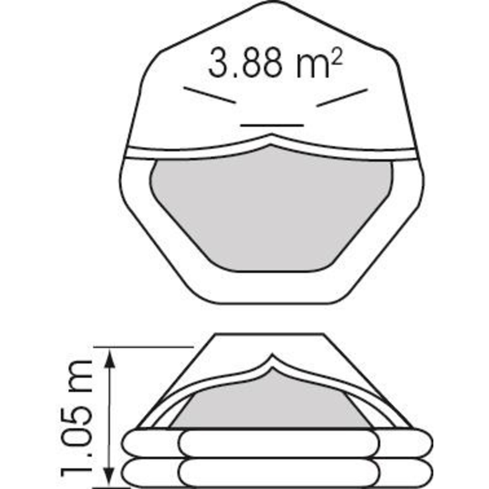 Plastimo Liferaft transoc.10men df complet valise