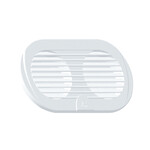 Plastimo Twin ventilator white for 3'' vent