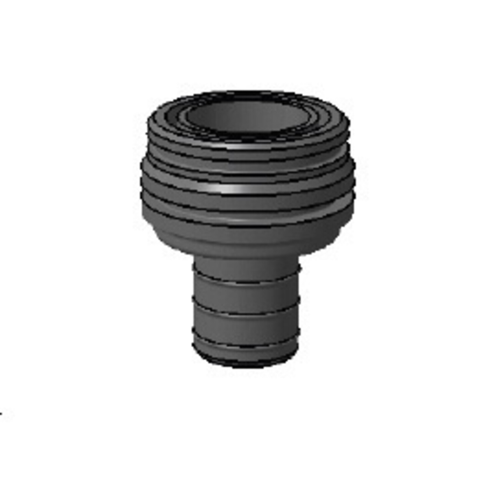 Plastimo Straight inlet 25mm + o ring