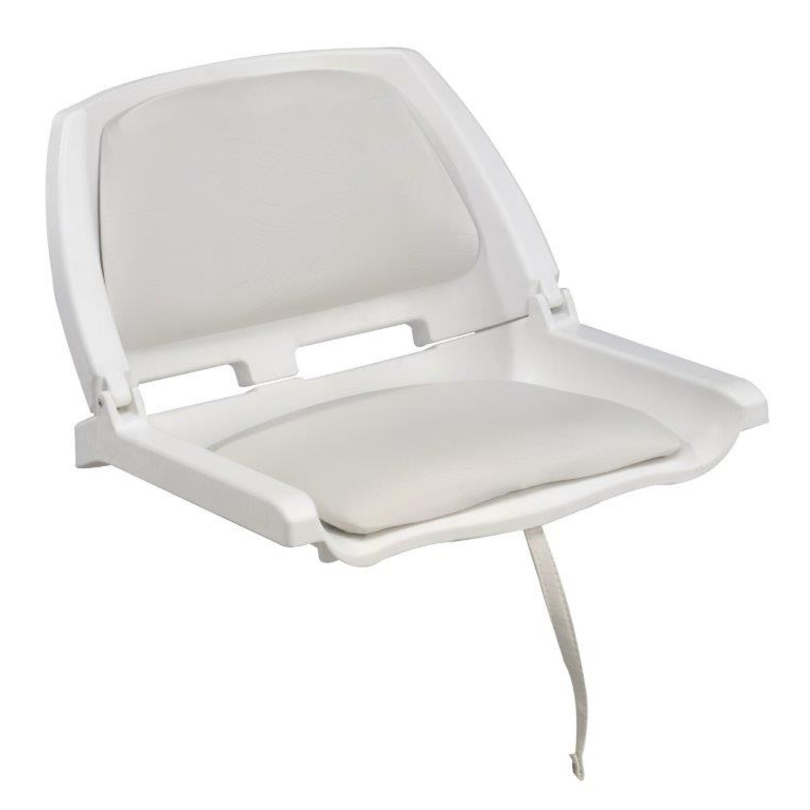 Plastimo Folding seat polyethylen  + whte cushion