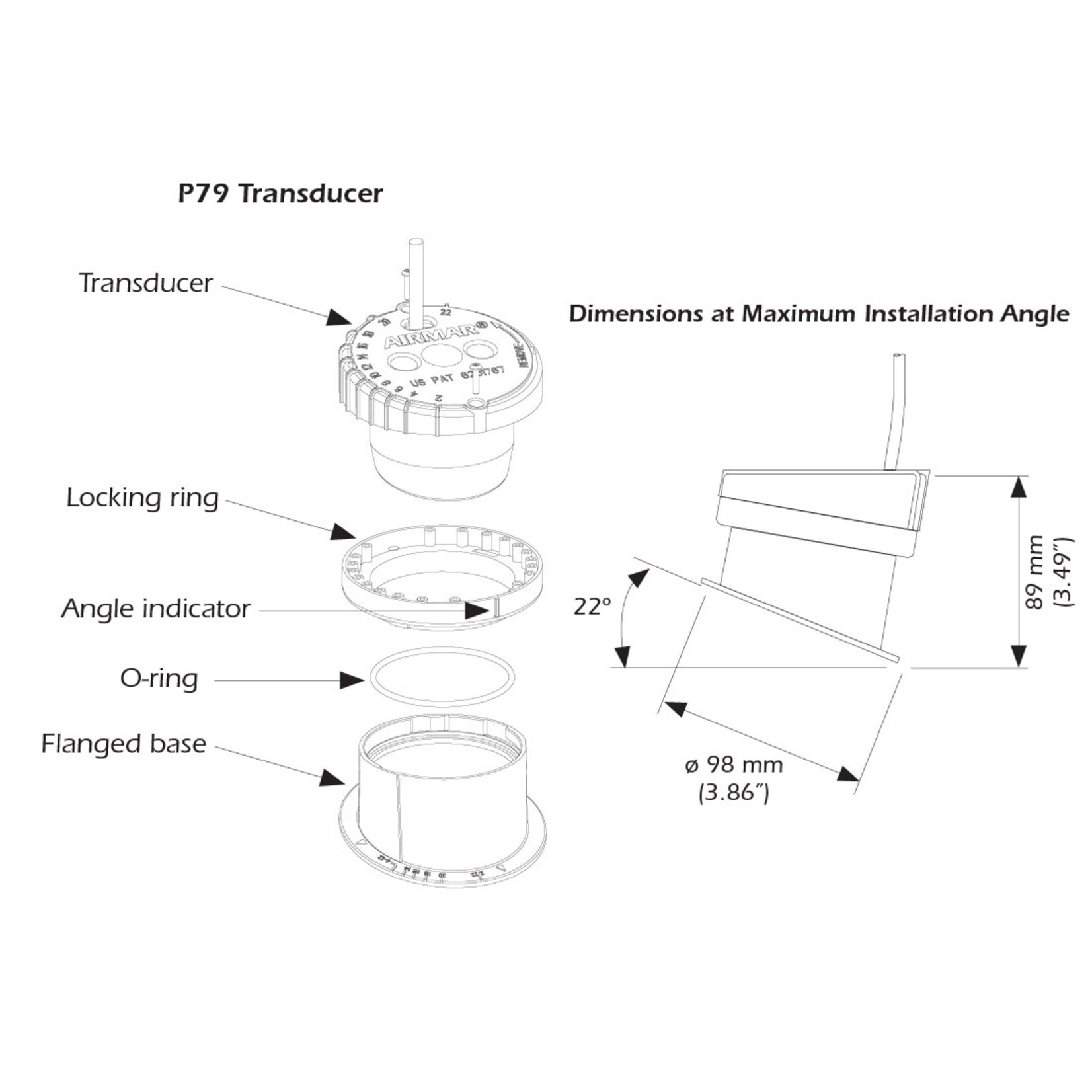 Plastimo Dual-frequency in-hull tdx p79