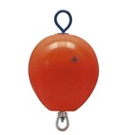 Plastimo Mooring buoy+shrt rod 50''/d39cm orange